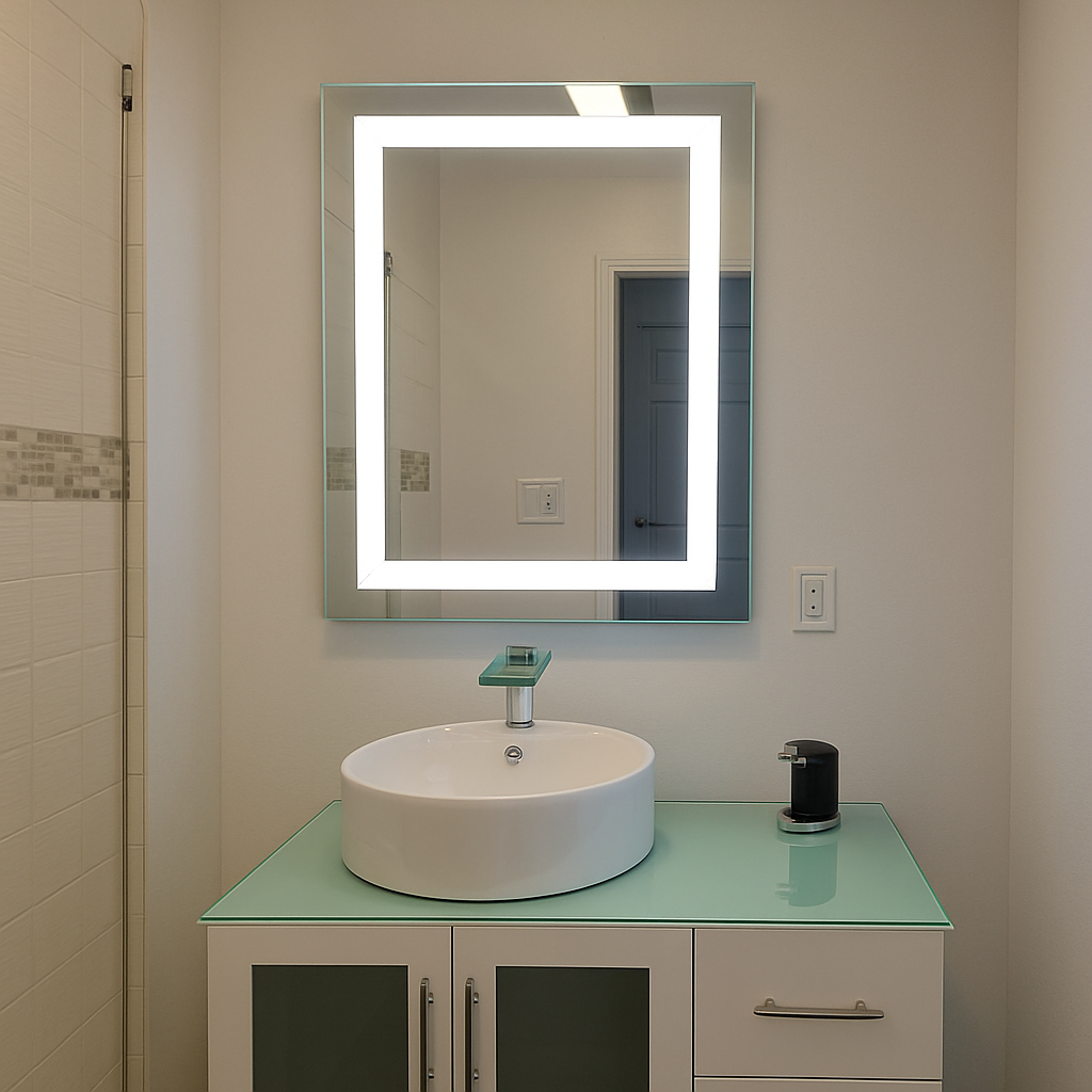 Liberty • Front-Lit Mirror • 32" x 48" • 2 Piece