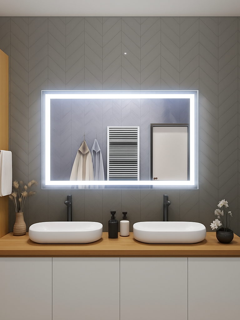 Liberty • Front-Lit Mirror • 24" x 40" • 2 Piece