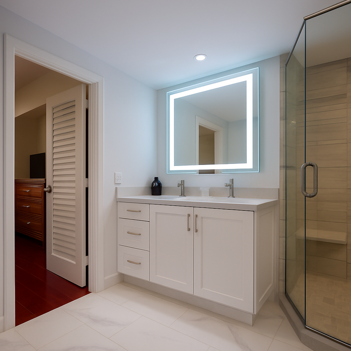 Liberty • Front-Lit Mirror • 36" x 40" • 2 Piece
