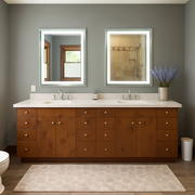 Liberty • Front-Lit Mirror • 36" x 40" • 2 Piece