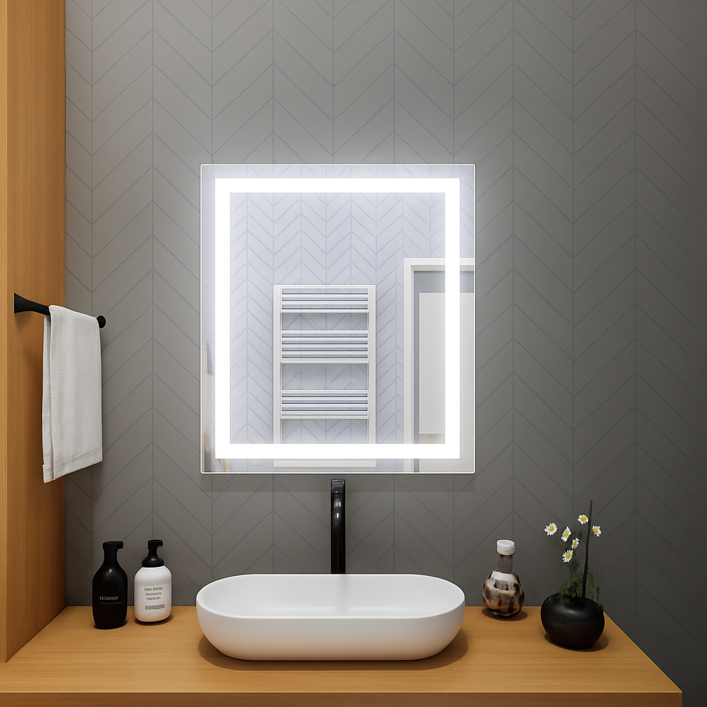Liberty • Front-Lit Mirror • 32" x 36" • 2 Piece