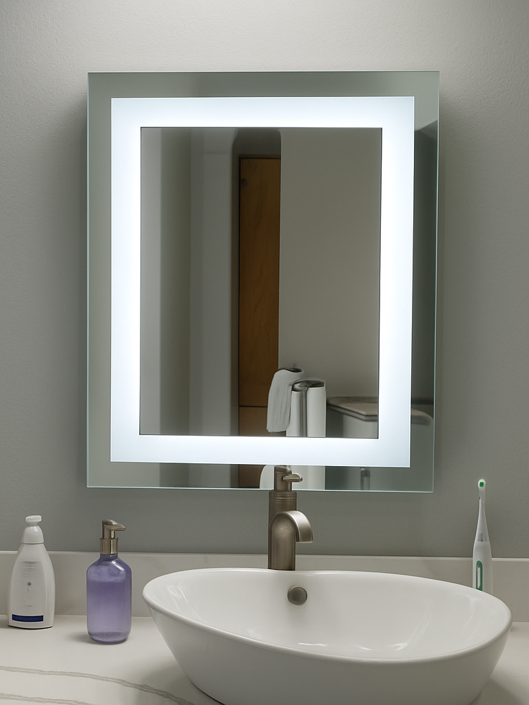 Liberty • Front-Lit Mirror • 36" x 48" • 2 Piece