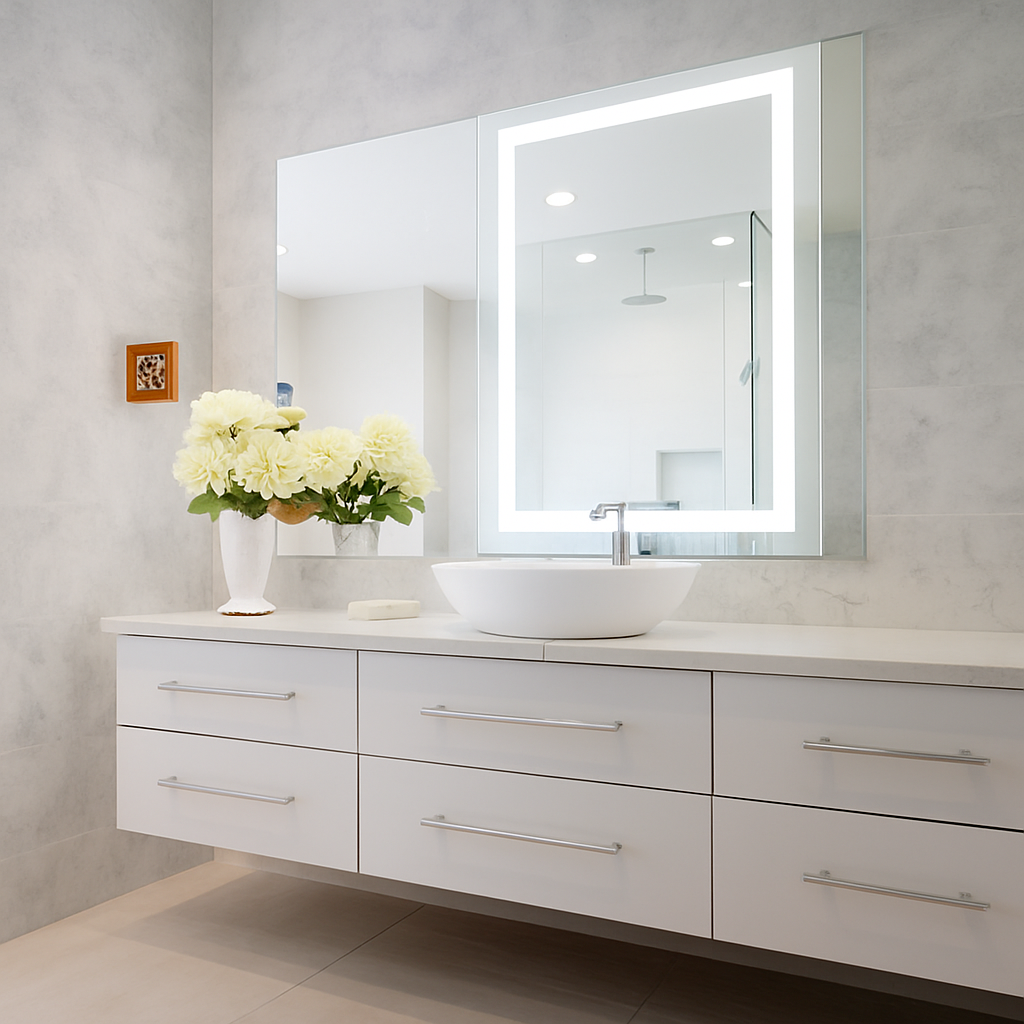 Liberty Front-Lit Mirror 36" x 72" 2 Piece #inspo