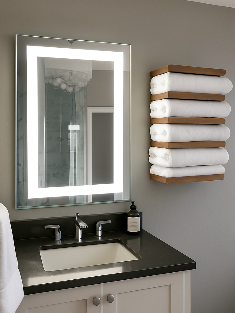 Liberty • Front-Lit Mirror • 36" x 72" • 2 Piece