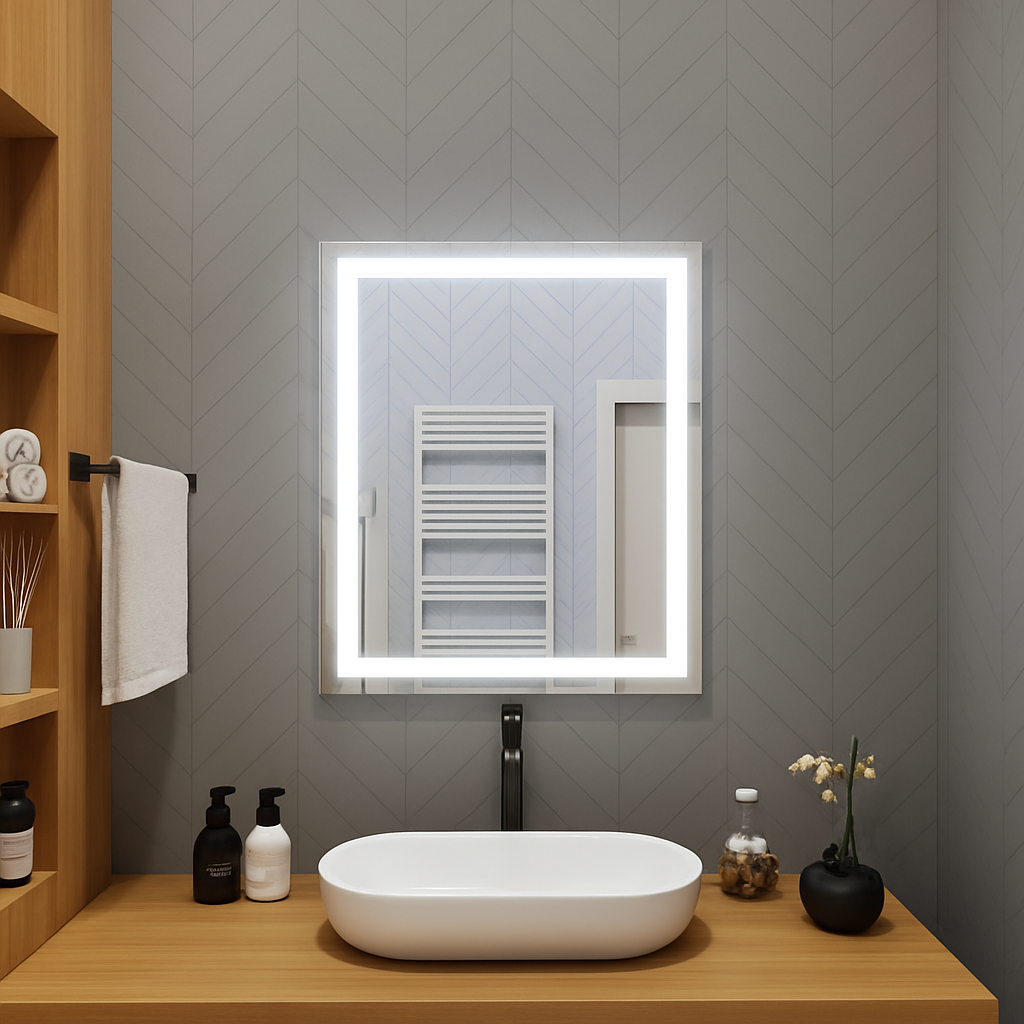 Liberty • Front-Lit Mirror • 32" x 40" • 1 Piece