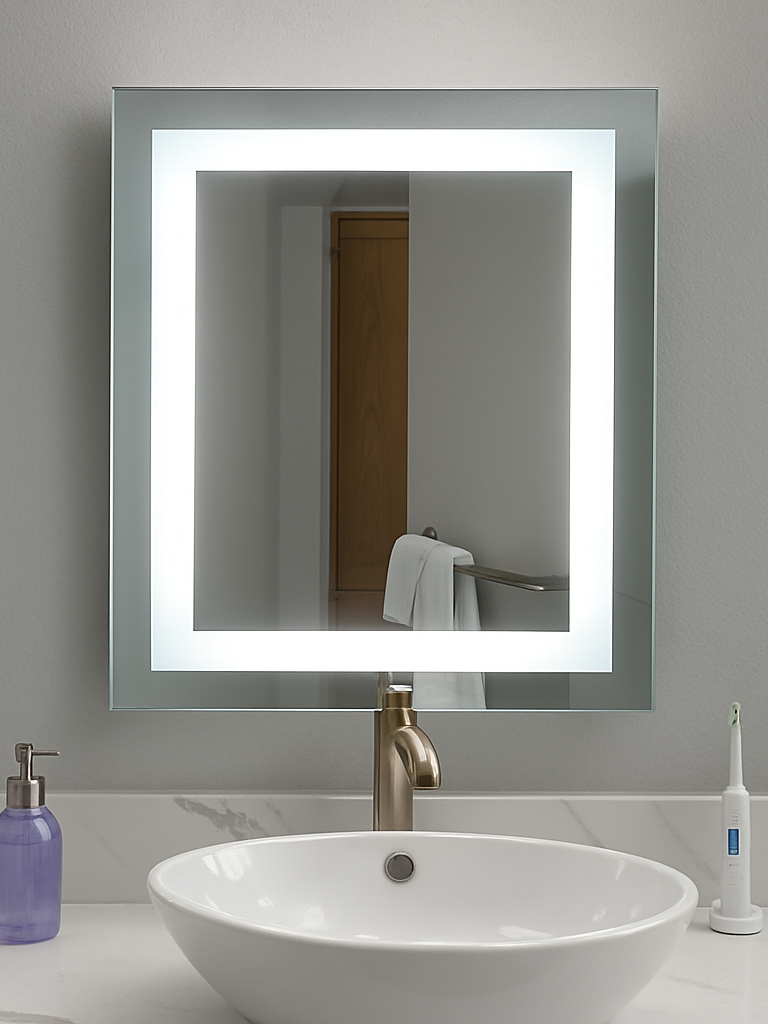 Liberty • Front-Lit Mirror • 40" x 48" • 2 Piece