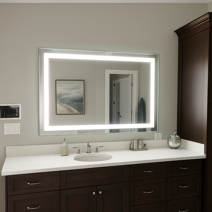 Liberty • Front-Lit Mirror • 40" x 60" • 2 Piece