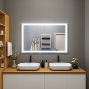 Liberty Front-Lit Mirror 44" x 40" 2 Piece #inspo