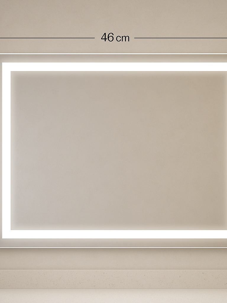 Liberty • Front-Lit Mirror • 46" x 40" • 1 Piece