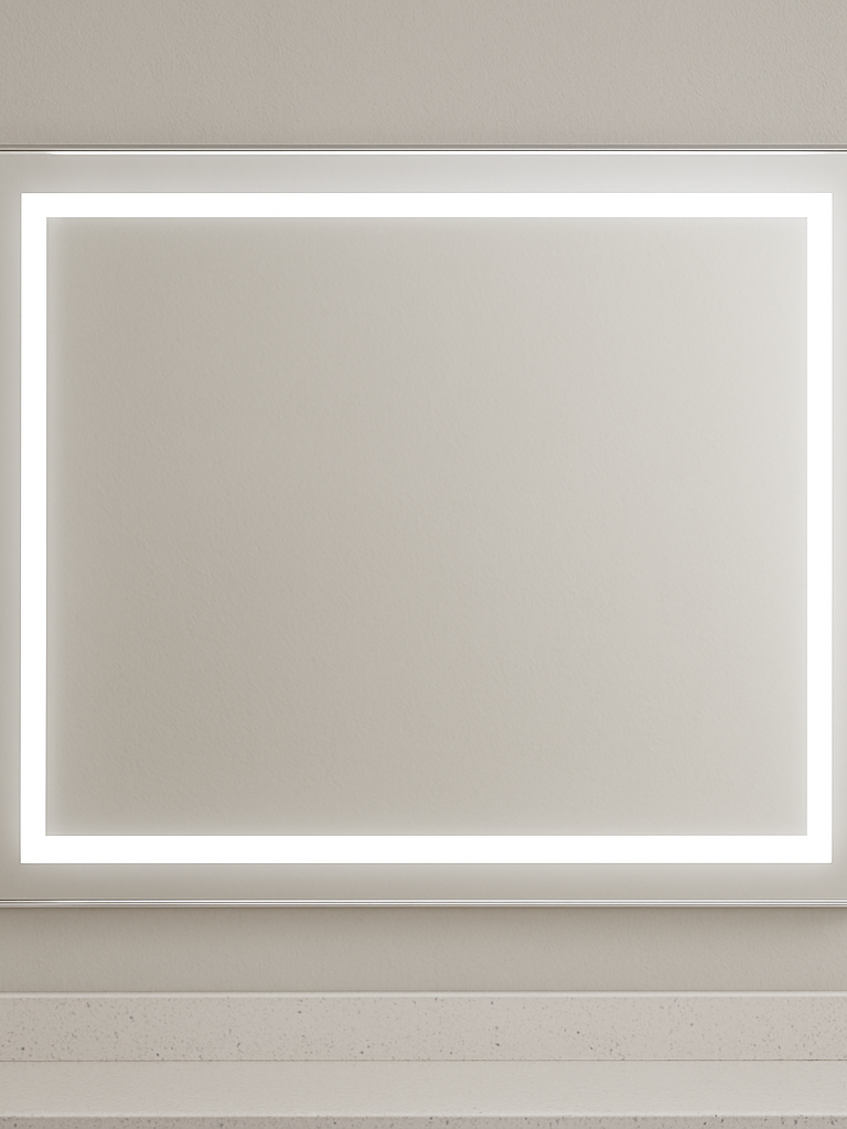 Liberty • Front-Lit Mirror • 48" x 44" • 2 Piece