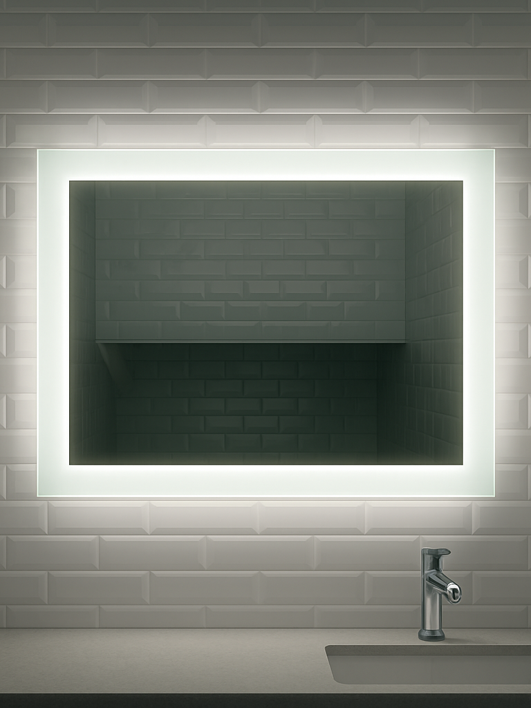 Lexington • Side-Lit Mirror • 20" x 28" • 2 Piece
