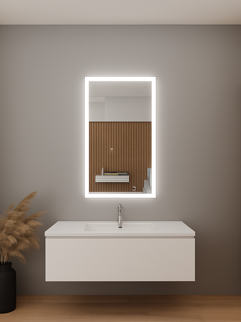 Lexington • Side-Lit Mirror • 22" x 62" • 2 Piece