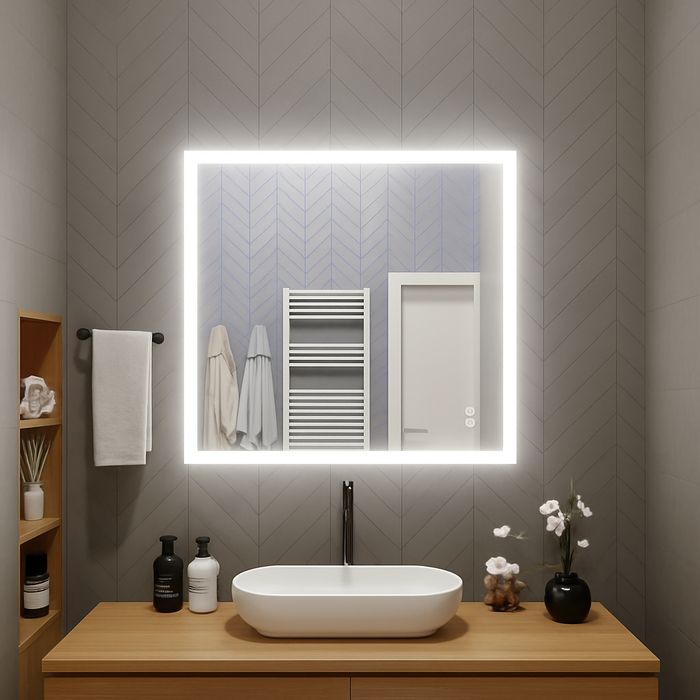 Lexington • Side-Lit Mirror • 28" x 36" • 2 Piece