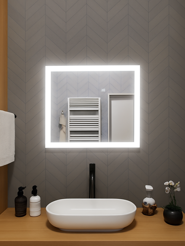 Lexington • Side-Lit Mirror • 30" x 30" • 2 Piece