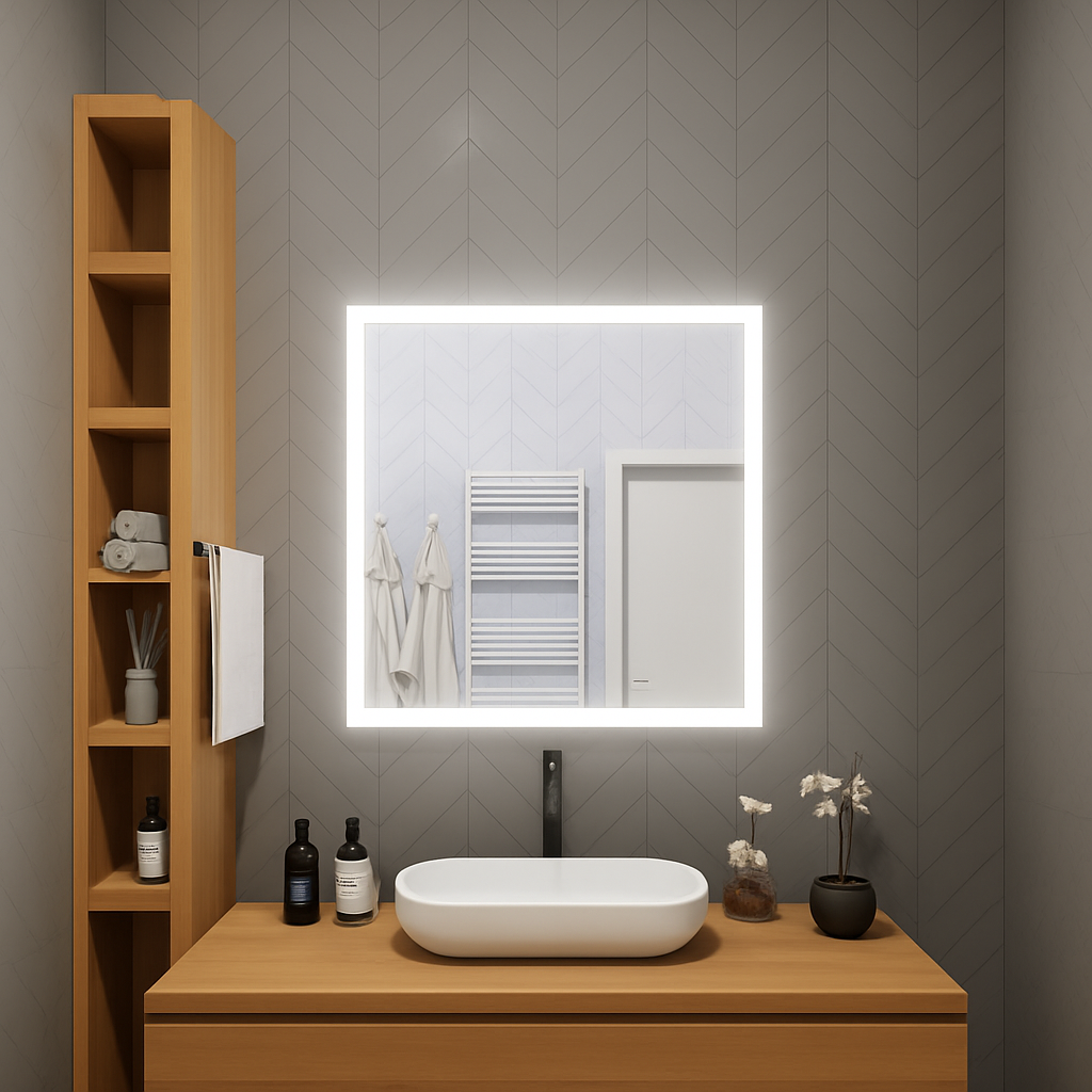 Lexington • Side-Lit Mirror • 32" x 36" • 2 Piece