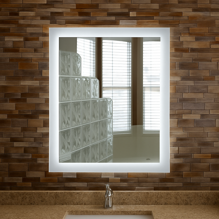 Lexington • Side-Lit Mirror • 32" x 36" • 2 Piece