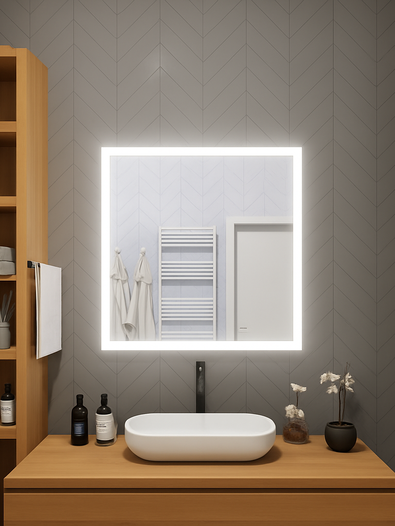 Lexington • Side-Lit Mirror • 32" x 36" • 2 Piece