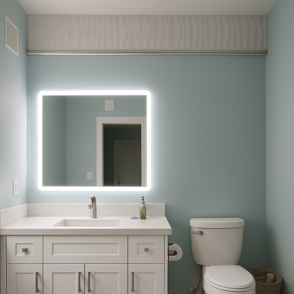 Lexington • Side-Lit Mirror • 32" x 44" • 2 Piece
