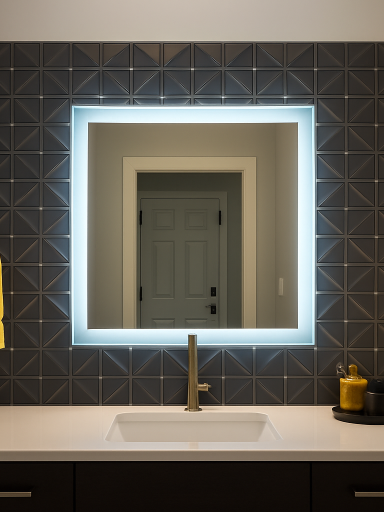 Lexington • Side-Lit Mirror • 32" x 48" • 2 Piece