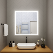Lexington • Side-Lit Mirror • 36" x 40" • 2 Piece