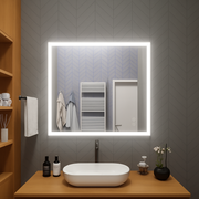 Lexington Side-Lit Mirror 40" x 48" 2 Piece #inspo