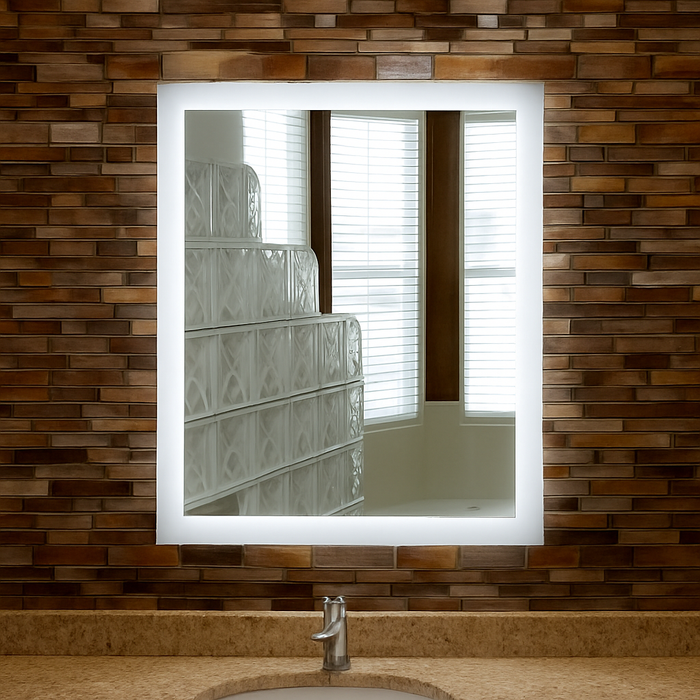 Lexington • Side-Lit Mirror • 40" x 48" • 2 Piece