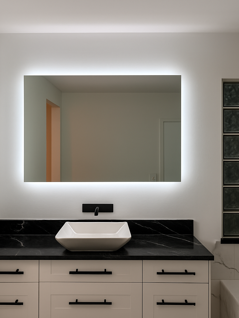 Lexington • Side-Lit Mirror • 54" x 36" • 2 Piece