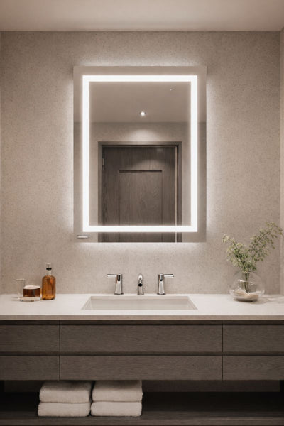 LED Mirror (Front-Lighted) 28" x 48"