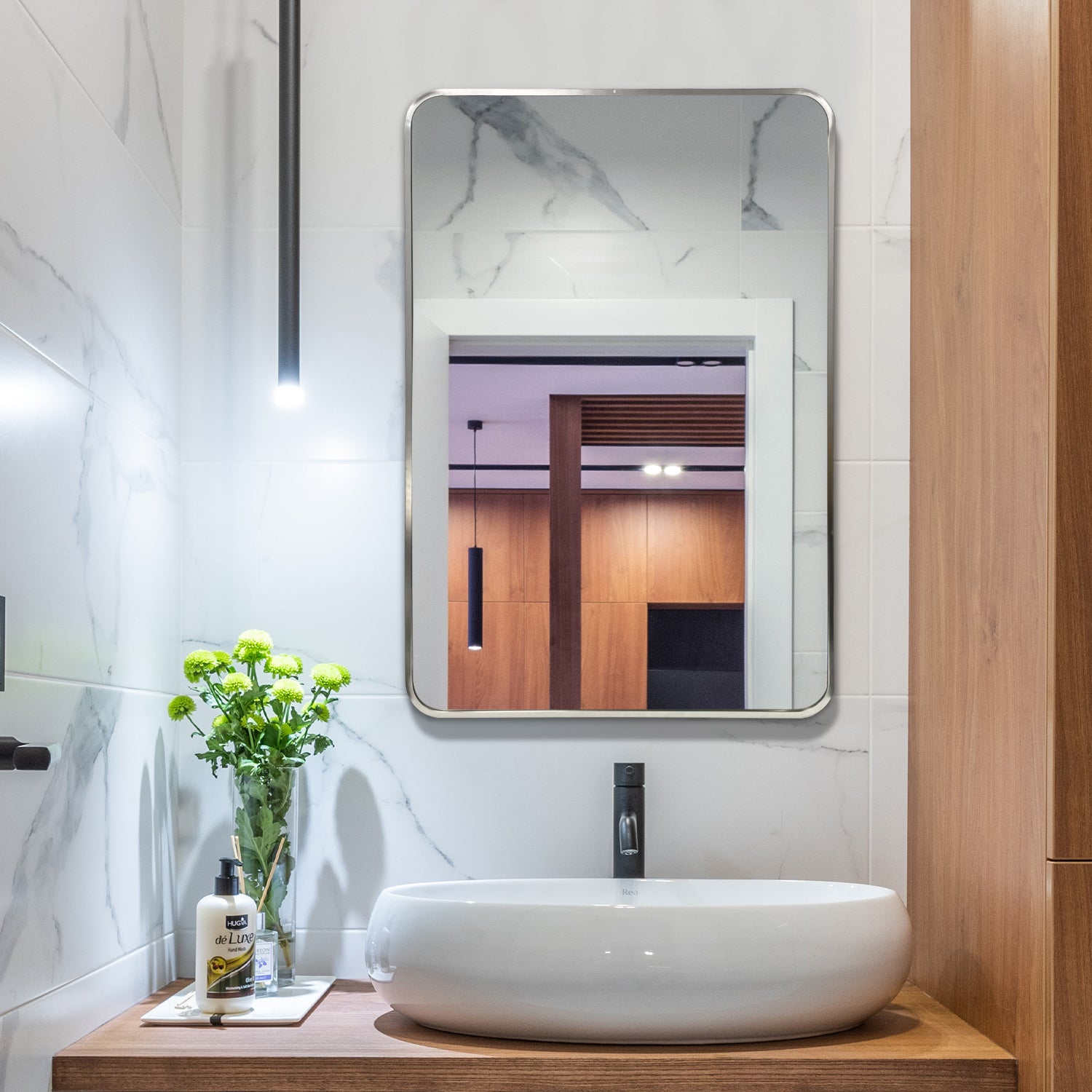 Framed Metal Mirrors