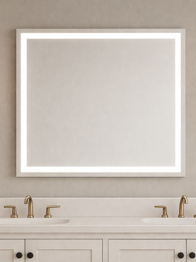 Liberty • Front-Lit Mirror • 48" x 40" • 2 Piece