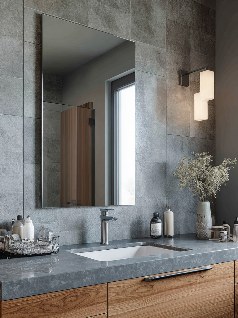 Rectangle Frameless Mirror