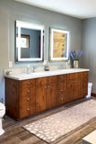 LED Bathroom Vanity Mirror Rectangular Front Lighted 20x28 C