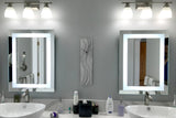 LED Bathroom Vanity Mirror Rectangular Front Lighted 20x28 E