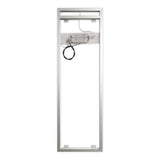 Side-Lighted LED Bathroom Vanity Mirror: 22" Wide x 62" Tall - Rectangular - Wall-Mounted