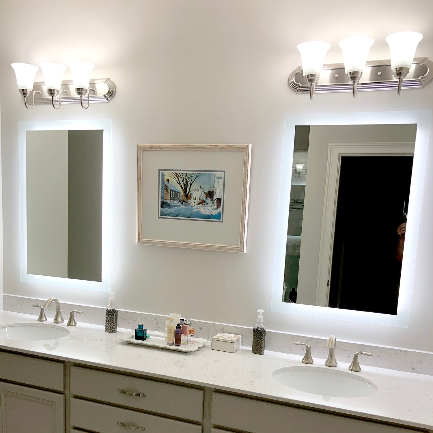 LED Mirror (Side-Lighted) 28" x 40" (or 40" x 28")