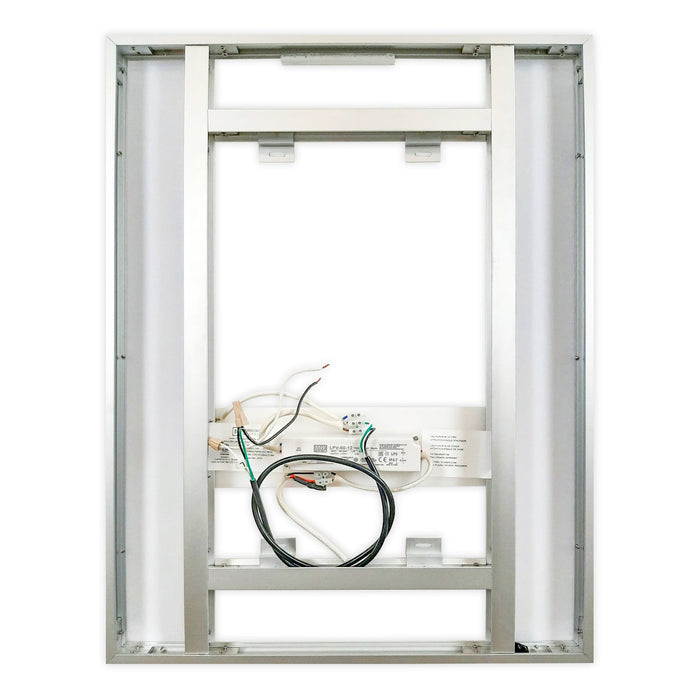 Lincoln • Front-Lit Bars Mirror • 28" x 36" • 2 Piece