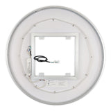 Front-Lighted LED Bathroom Vanity Mirror: 40" Wide x 40" Tall - Round - Wall-Mounted